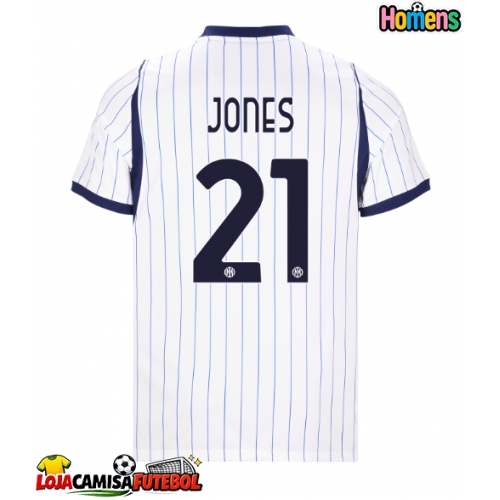 Camisa de Futebol Inter Milan Curtis Jones #21 Equipamento Secundário 2026-27 Manga Curta